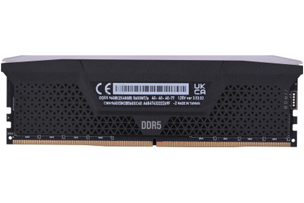 Pamięć RAM CORSAIR Vengeance Black 96GB DDR5 5600MHz Z radiatorem 40CL