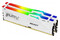 Pamięć RAM Kingston Fury White Beast RGB 32GB DDR5 6000MHz Z radiatorem 40CL