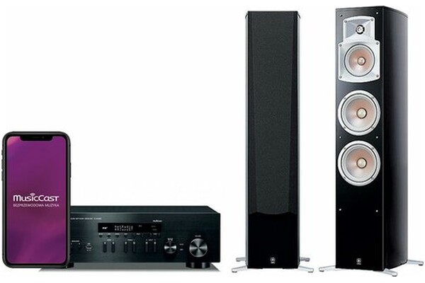 Zestaw kina domowego Yamaha RN402D MusicCast 2.0 200W czarny