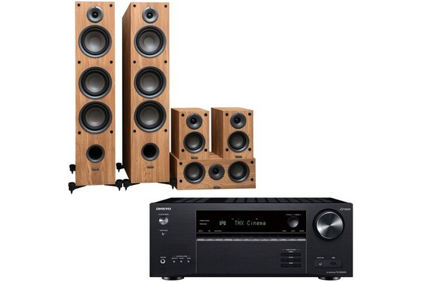 Zestaw kina domowego Onkyo TX-RN6100B 7.2 1470W czarny