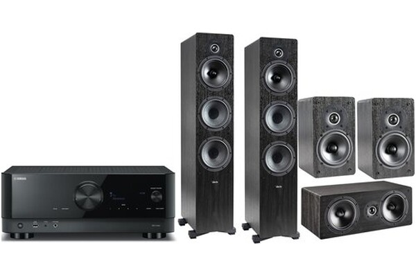 Zestaw kina domowego Yamaha RXV4A 5.2 725W czarny