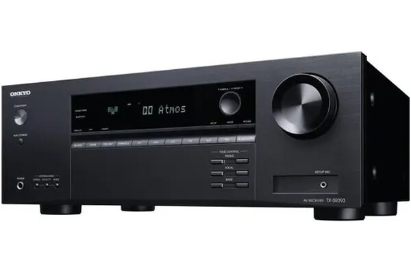 Zestaw kina domowego Onkyo TX-SR393 5.2 czarny