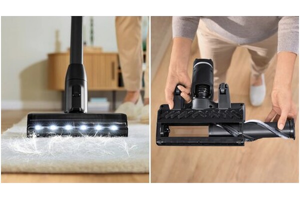 Odkurzacz Bosch BCS1041PET Unlimited ProAnimal pionowy z pojemnikiem czerwono-czarny