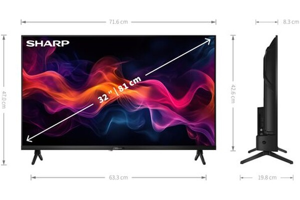Telewizor Sharp 32GF3465E 32" Full HD