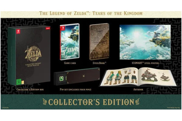 The Legend of Zelda Tears of the Kingdom Edycja Kolekcjonerska Nintendo Switch