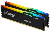 Pamięć RAM Kingston Fury Black Beast RGB 32GB DDR5 6000MHz Z radiatorem 1.4V 30CL