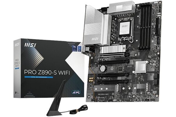 Płyta główna MSI Z890S Pro WiFi Socket 1851 Intel Z890 DDR5 ATX