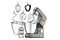 Robot kuchenny KENWOOD KWL90.594 Titanium Chef Patissier 1400W