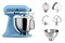 Robot kuchenny KitchenAid 5KSM175PSEVB 300W