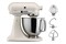 Robot kuchenny KitchenAid 5KSM125EMH 300W