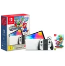 Konsola Nintendo Switch OLED 64GB biały + Super Mario Bros Wonder, Mario & Luigi Brothership + Nintendo Online