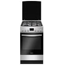 Kuchnia KERNAU KFC50101GECIX płyta gazowa, piekarnik elektryczny