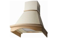 Okap kuchenny Kominowy AMICA OKC611R 60.0cm Drewniany