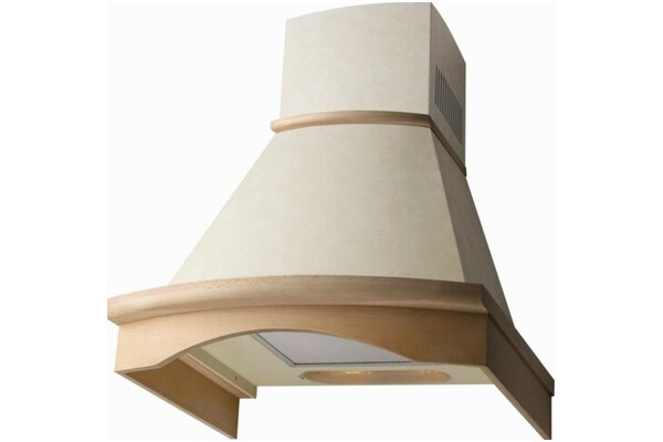 Okap kuchenny Kominowy AMICA OKC611R 60.0cm Drewniany