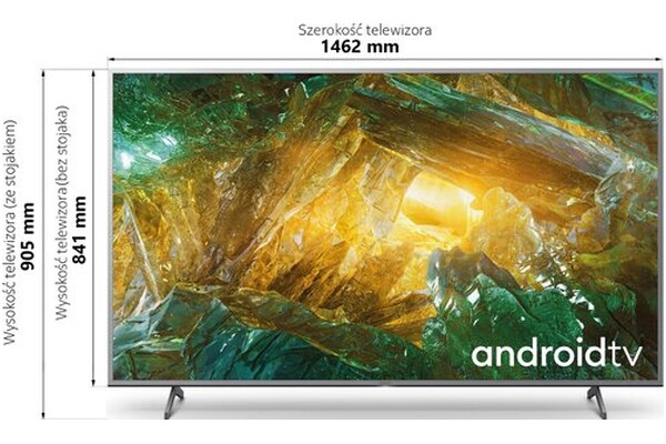 Telewizor Sony KE65XH8077SAEP 65" 4K Ultra HD