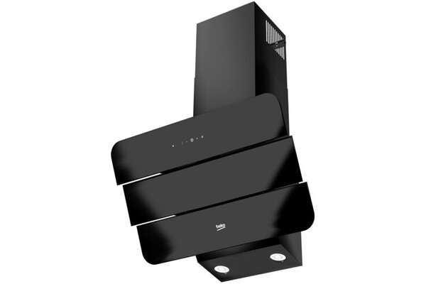 Okap kuchenny Skośny Beko HCA62541B 59.6cm czarny