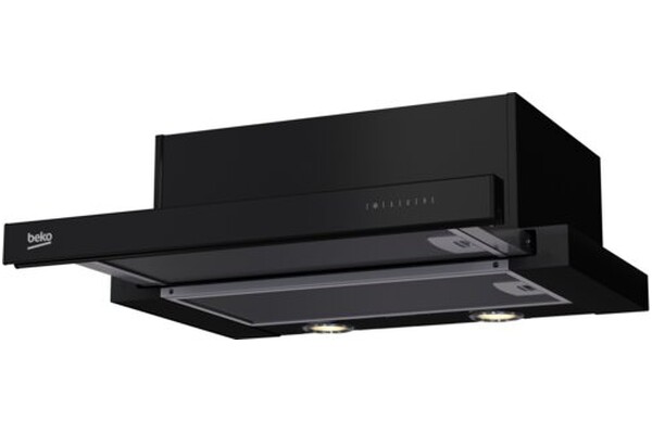 Okap kuchenny wkład - teleskopowy Beko HNT62340B 60.0cm czarny