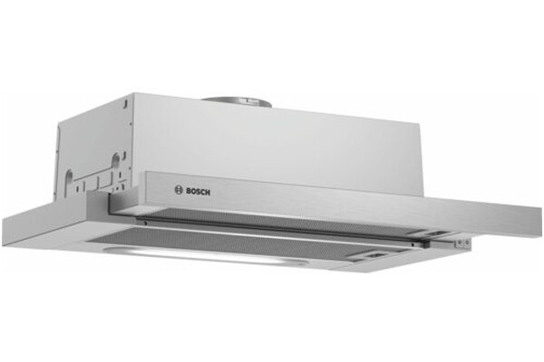 Okap kuchenny wkład - teleskopowy Bosch DFT63AC50 59.8cm srebrny