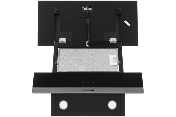 Okap kuchenny Skośny Bosch Serie 4 DWK065G60 59.6cm czarny