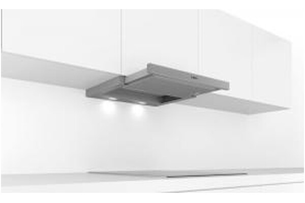 Okap kuchenny wkład - teleskopowy Bosch DFM064A53 59.8cm srebrny