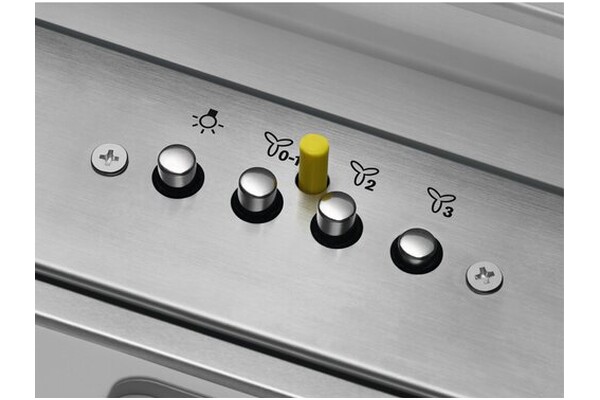 Okap kuchenny wkład - teleskopowy Electrolux LFP539X 90.0cm Stalowy