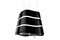 Okap kuchenny Wyspowy ELICA Wave BL/F/51 51.0cm czarny