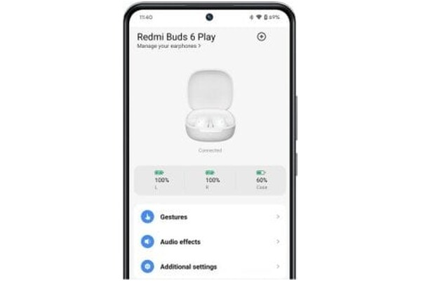 Słuchawki Xiaomi Redmi Buds 6 Douszne Bezprzewodowe różowy