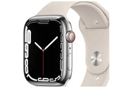 Smartwatch Apple Watch Series 7 1.77" Beżowo-srebrny