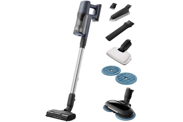Odkurzacz Electrolux EP61HB21WU Hygienic 600 Wet pionowy z pojemnikiem niebieski