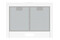 Okap kuchenny Przyścienny Gorenje WHC629E4W 60.0cm biały