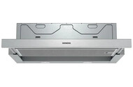 Okap kuchenny wkład - teleskopowy Siemens iQ300 LI64MA531 59.8cm srebrny
