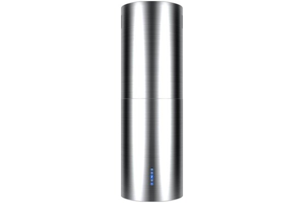 Okap kuchenny wyspowy - tuba VDB Tube 39.0cm czarny