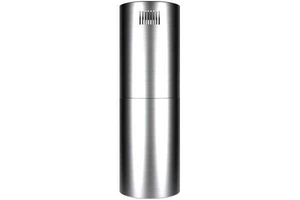 Okap kuchenny wyspowy - tuba VDB Tube 39.0cm czarny