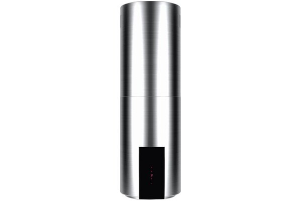 Okap kuchenny wyspowy - tuba VDB Tube Glass 39.0cm czarny