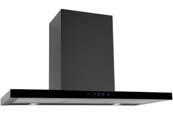 Okap kuchenny Przyścienny VDB T-Line 90 90.0cm czarny