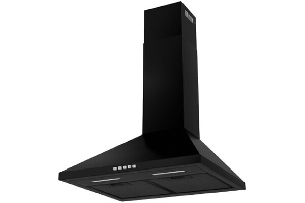 Okap kuchenny Kominowy VDB Specjal 60 60.0cm czarny