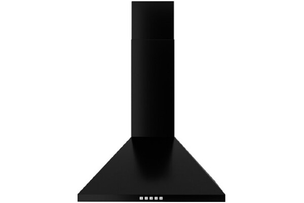 Okap kuchenny Kominowy VDB Specjal 60 60.0cm czarny
