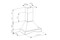 Okap kuchenny Kominowy VDB Classic A 90 90.0cm kremowo-drewniany