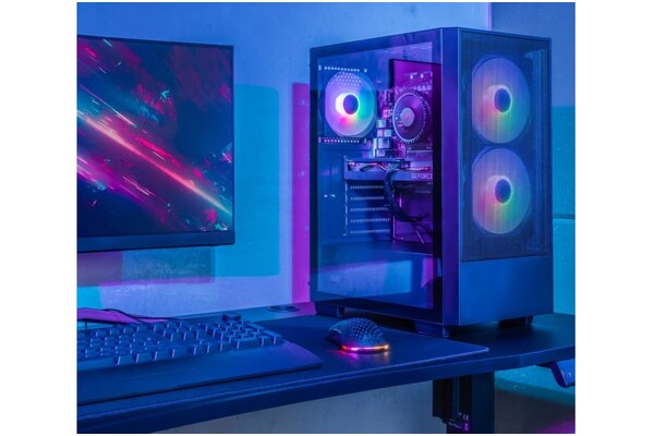 Silver Monkey BSR536R406v8-S-A X Battlestation AMD Ryzen 5 16GB DDR4 NVIDIA GeForce RTX 4060 8GB 1TB SSD brak