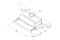 Okap kuchenny wkład - teleskopowy Whirlpool AKR63901IX 59.9cm Inox