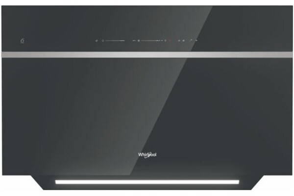 Okap kuchenny Skośny Whirlpool WHVS90FLTCK 89.8cm czarny