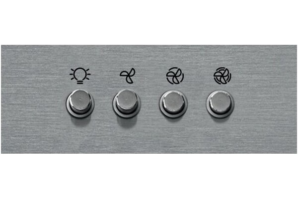 Okap kuchenny Przyścienny Whirlpool AKR5583IX 59.8cm Inox