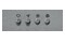 Okap kuchenny Przyścienny Whirlpool AKR5583IX 59.8cm Inox