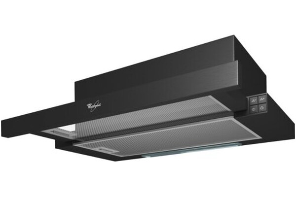 Okap kuchenny wkład - teleskopowy Whirlpool AKR7491NB 59.9cm czarny
