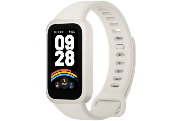 Smartwatch Xiaomi Mi Band 9 Active beżowo-biały