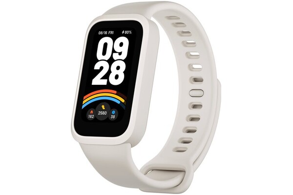 Smartwatch Xiaomi Mi Band 9 Active beżowo-biały