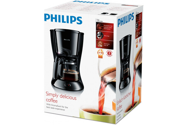 Ekspres Philips HD 7461/20 Przelewowy czarny