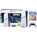 Konsola Sony PlayStation 5 Slim biało-czarny + Horizon Zero Dawn Remastered Gra PS5