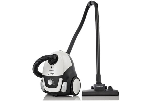 Odkurzacz Gorenje VCEA11CXWII tradycyjny workowy czarno-biały