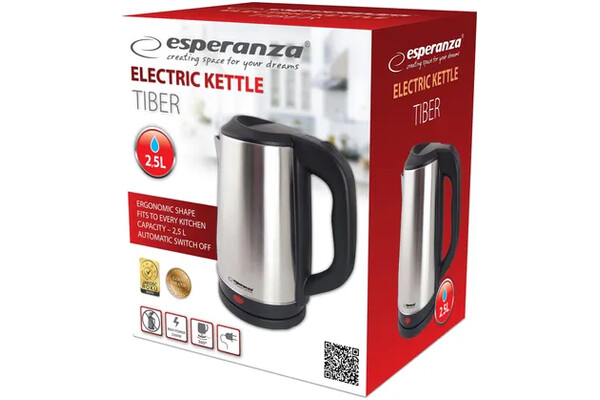Czajnik elektryczny Esperanza EKK036X 2.5l 2200W